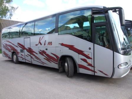 Bus rental in Riga  Scania 55 60 seats
